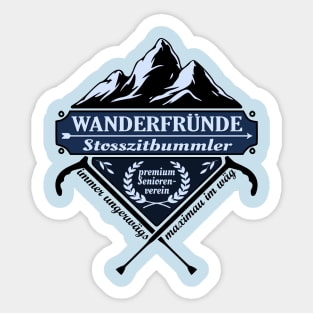 Wanderfründe Sticker